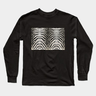 Zebra Print Long Sleeve T-Shirt